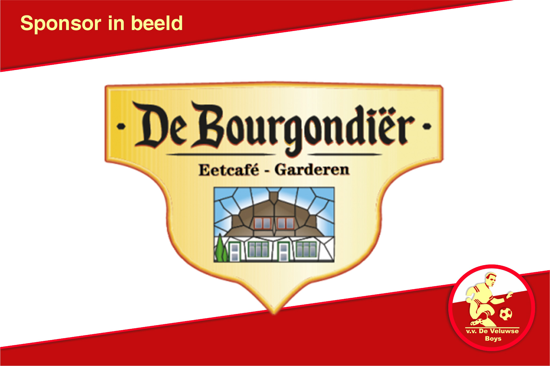 Sponsor in Beeld: Eetcafé de Bourgondiër