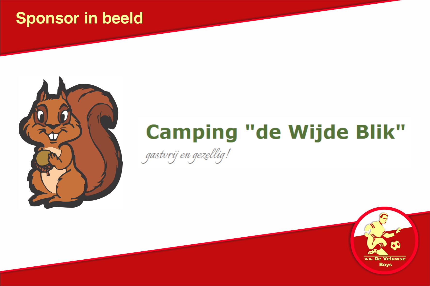 Sponsor in Beeld: Camping Wijde Blik