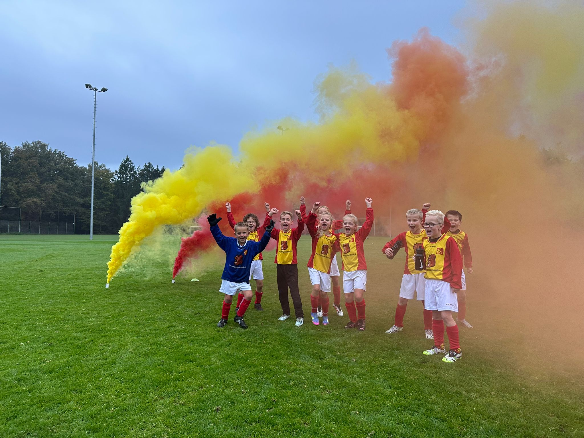 Veluwse Boys JO9-2 Kampioen na klapper tegen v.v. Stroe