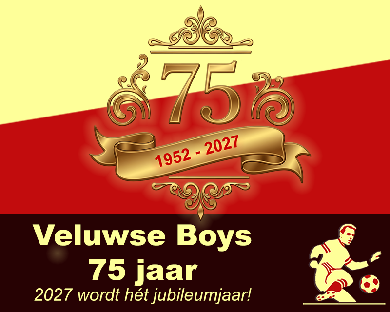Jubileumjaar 2027: Veluwse Boys 75 Jaar!